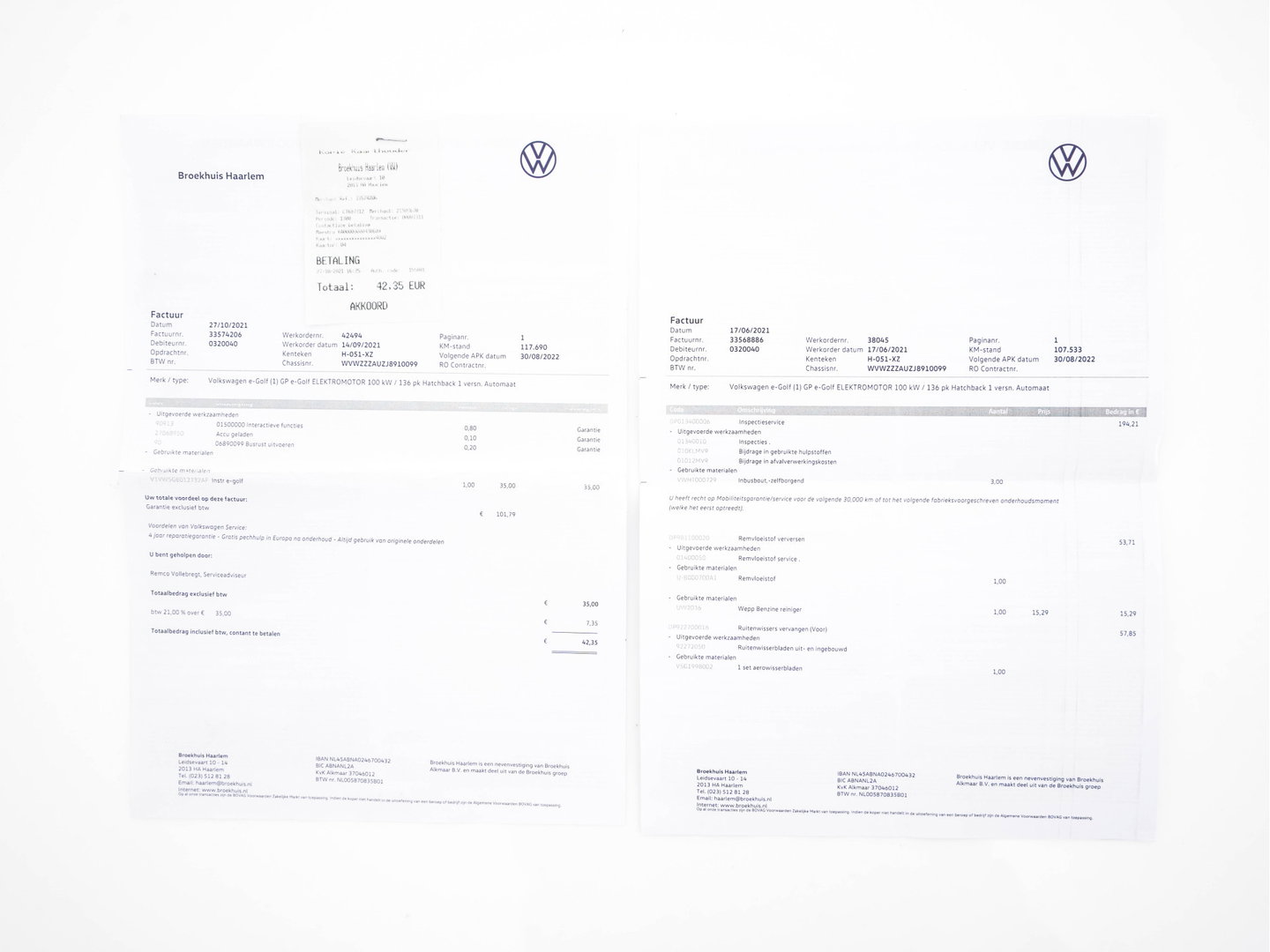 Volkswagen e-Golf (SOH-86%) Aut. *HEATPUMP | LEATHER | FULL-LED | NAVI-FULLMAP | CAMERA | HEATED-SPORTSEATS | ECC | CCS-FASTLOADER | PDC | CARPLAY | CRUISE | 16''ALU*