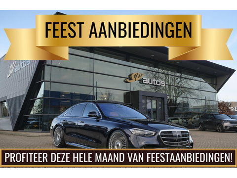 Mercedes-Benz S-Klasse S450e AMG 408pk Panoramadak 4-wielsturing Burmester3d Luchtvering 4x Stoelkoeling Nappa leder 1e Eigenaar!