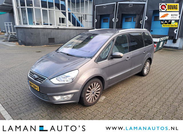 Ford Galaxy - 1.6 TDCi Titanium 7-pers. | Leder Navi ECC 17" LMV Trekhaak Metallic | Exportprijs EX BPM