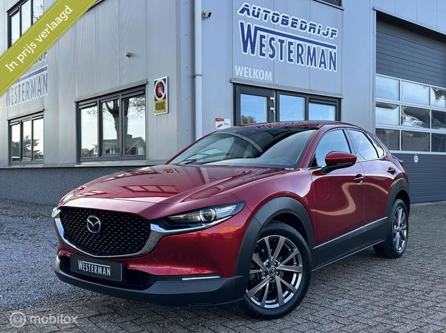 Mazda CX-30 - 2.0 e-SkyActiv M Hybrid Luxury AUT Acc Leer Trekh. Bose Carplay 18"Lmv etc.