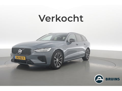 Volvo V60 2.0 T6 Plug-in hybrid AWD Plus Dark | Sportstoelen | ACC | Blis | stoel & stuur Verwarming | trekhaak | carplay |