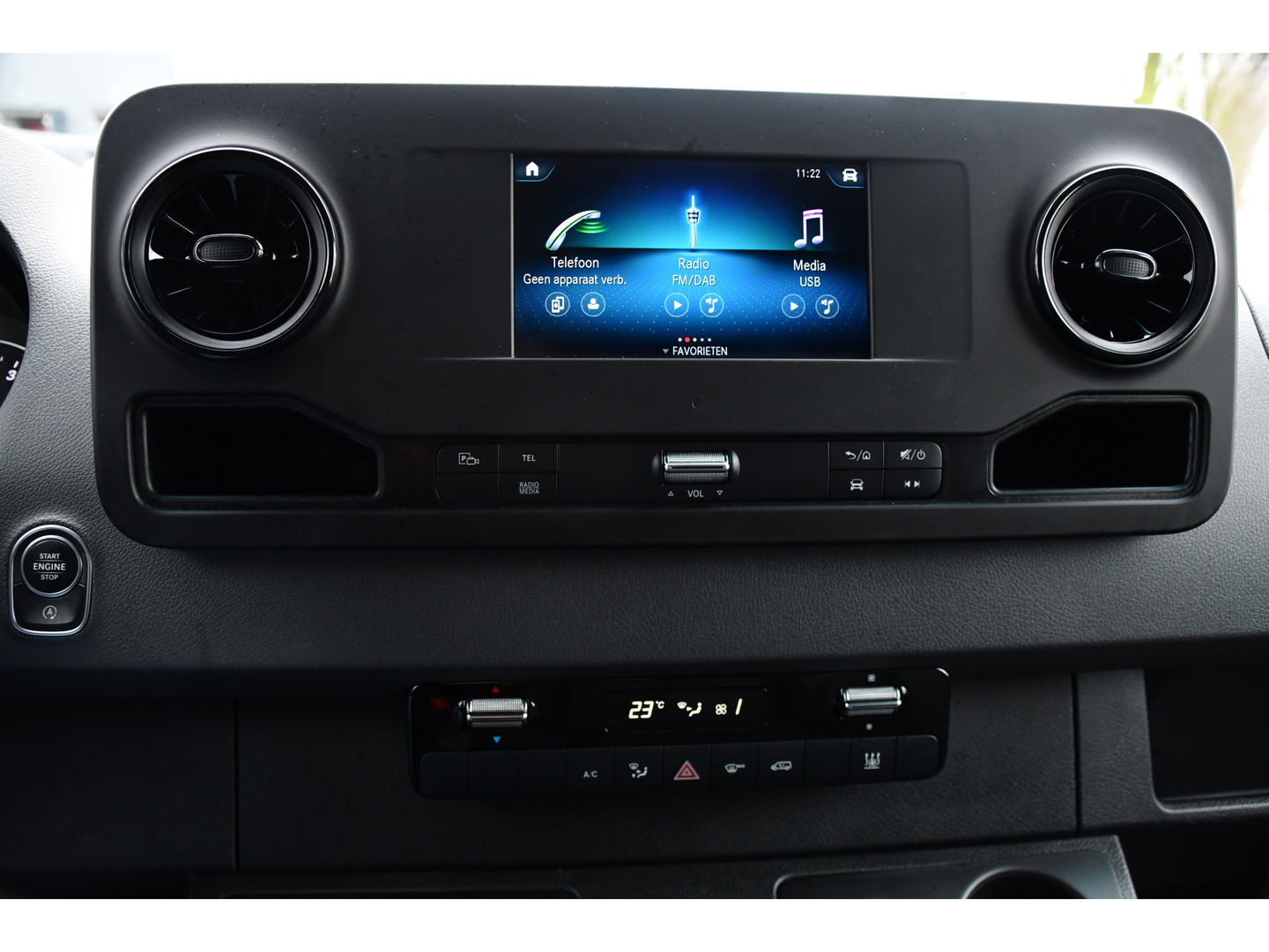 Mercedes-Benz Sprinter 315 1.9 CDI L2H1 RWD PB Edition Adaptieve Cruise, 360 Camera, Carplay, Standkachel, Leder, 150pk, Automaat, Trekhaak, Uniek!