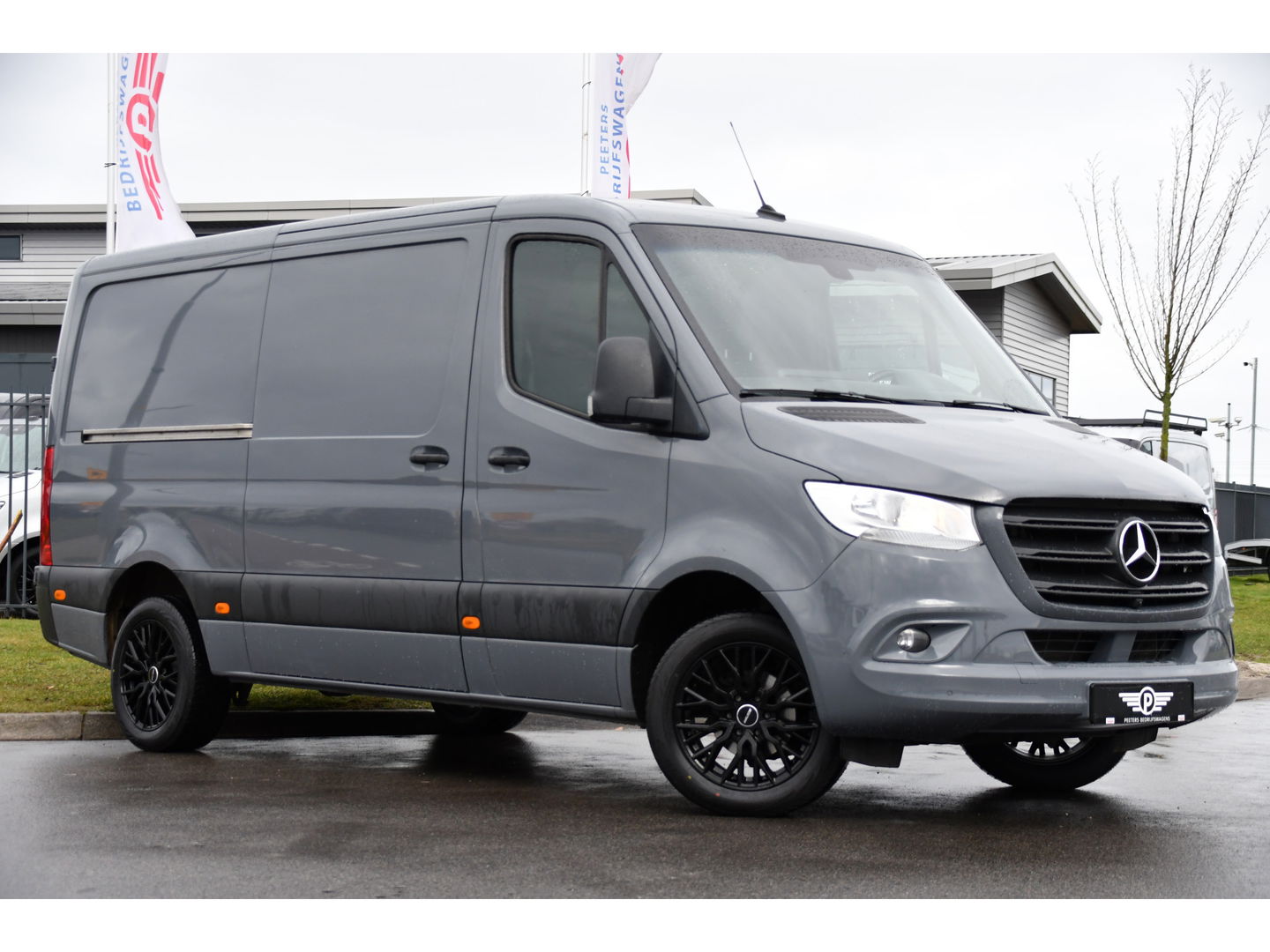 Mercedes-Benz Sprinter 315 1.9 CDI L2H1 RWD PB Edition Adaptieve Cruise, 360 Camera, Carplay, Standkachel, Leder, 150pk, Automaat, Trekhaak, Uniek!