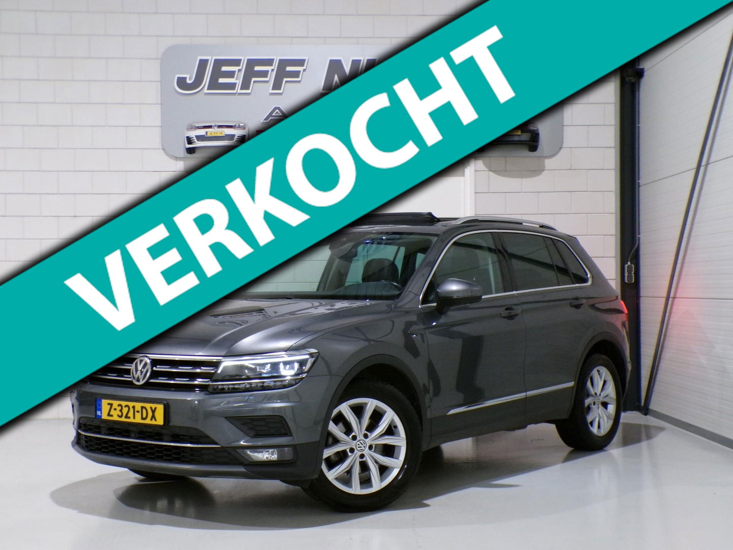 Volkswagen Tiguan 1.4 TSI ACT DSG Highline "Automaat" Panoramadak Apple-Carplay Xenon-LED Leer Virtual 360Camera Elektrische-klep