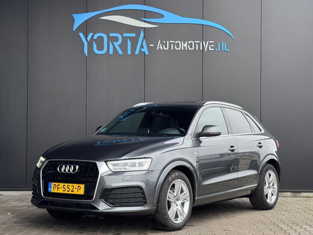 Audi Q3 - 2.0 TFSI Quattro 3x S Line AUTOMAAT*PANO*ELEK. HAAK