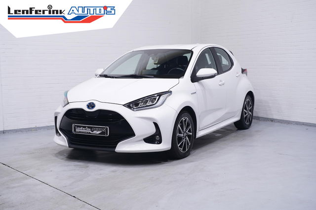 Toyota Yaris - 1.5 Hybrid Dynamic NAP 1e eigenaar camera lane-assist stuurbediening Navigatie DAB climate-controle bleutooth botsbeveiliging electrisch-pakket