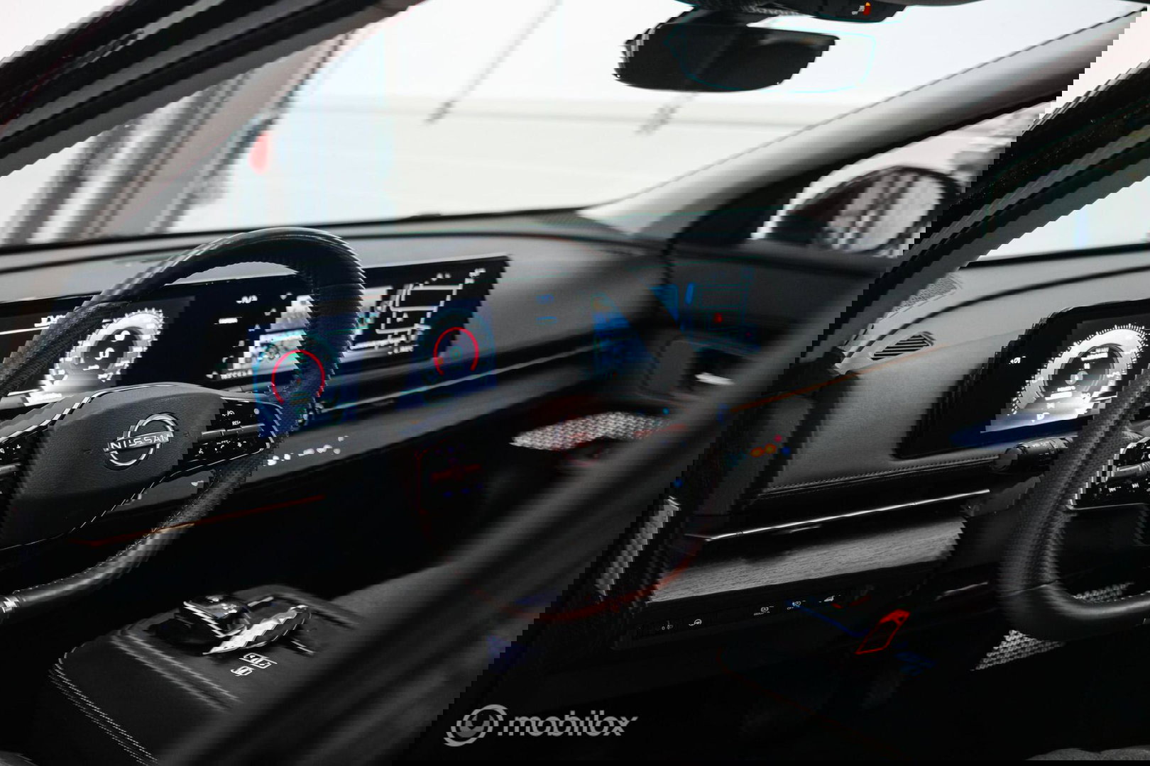 Nissan ARIYA Advance 66 kWh | 360 camera | navigatie | Halfleder | NAP NL auto | Rijklaarprijs | stoelverwarming |