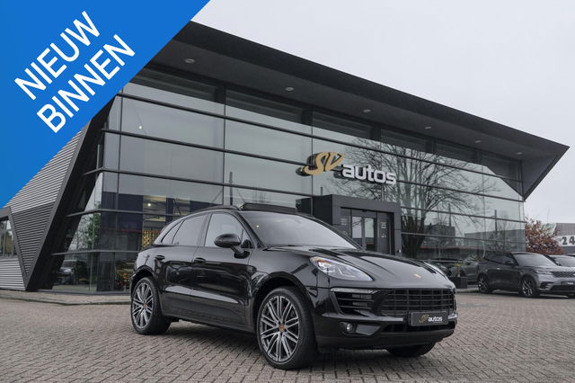 Porsche Macan - 3.0 S V6 340pk Panoramadak Sport chrono 21" LMV Facelift lampen Alcantara Elektrische achterklep