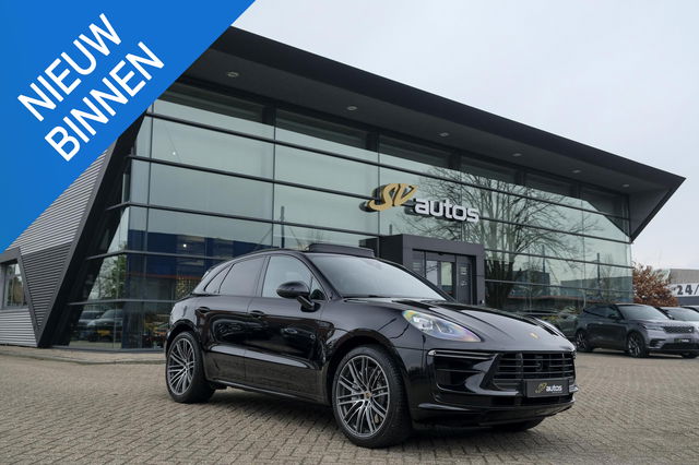 Porsche Macan - 2.9 Turbo 441pk Panoramadak Luchtvering Adaptive cruise PDLS plus 18-weg stoelen