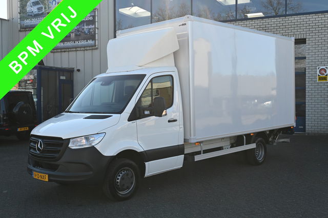 Mercedes-Benz Sprinter - 514 CDI L3 Bakwagen met NIEUWE bak en klep Meubelbak met Dhollandia klep 1000 KG