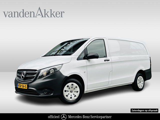 Mercedes-Benz Vito - 110 CDI L2 Lang RWD // GRATIS TREKHAAK // Airco // Achterklep // 12 mnd Garantie // 2000kg // Bank // Radio // CV // Betimmering // Wieldoppen