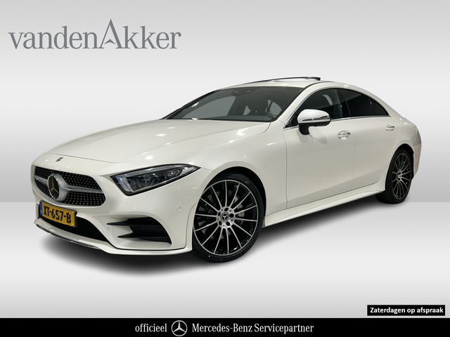 Mercedes-Benz CLS - 450 4Matic AMG // Burmester // 360 Camera // Sunroof // Trekhaak // 20 inch // Designo White // Distronic