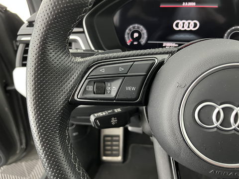 Audi A4 Limousine 35 TFSI S edition S-Line (INCL.BTW) Aut. *LEATHER-FABRIC | FULL-LED | DIGI-COCKPIT | DAB+ | CAMERA | SPORT-SEATS | PRIVACY-GLASS | ECC | PDC | CRUISE | 19''ALU*