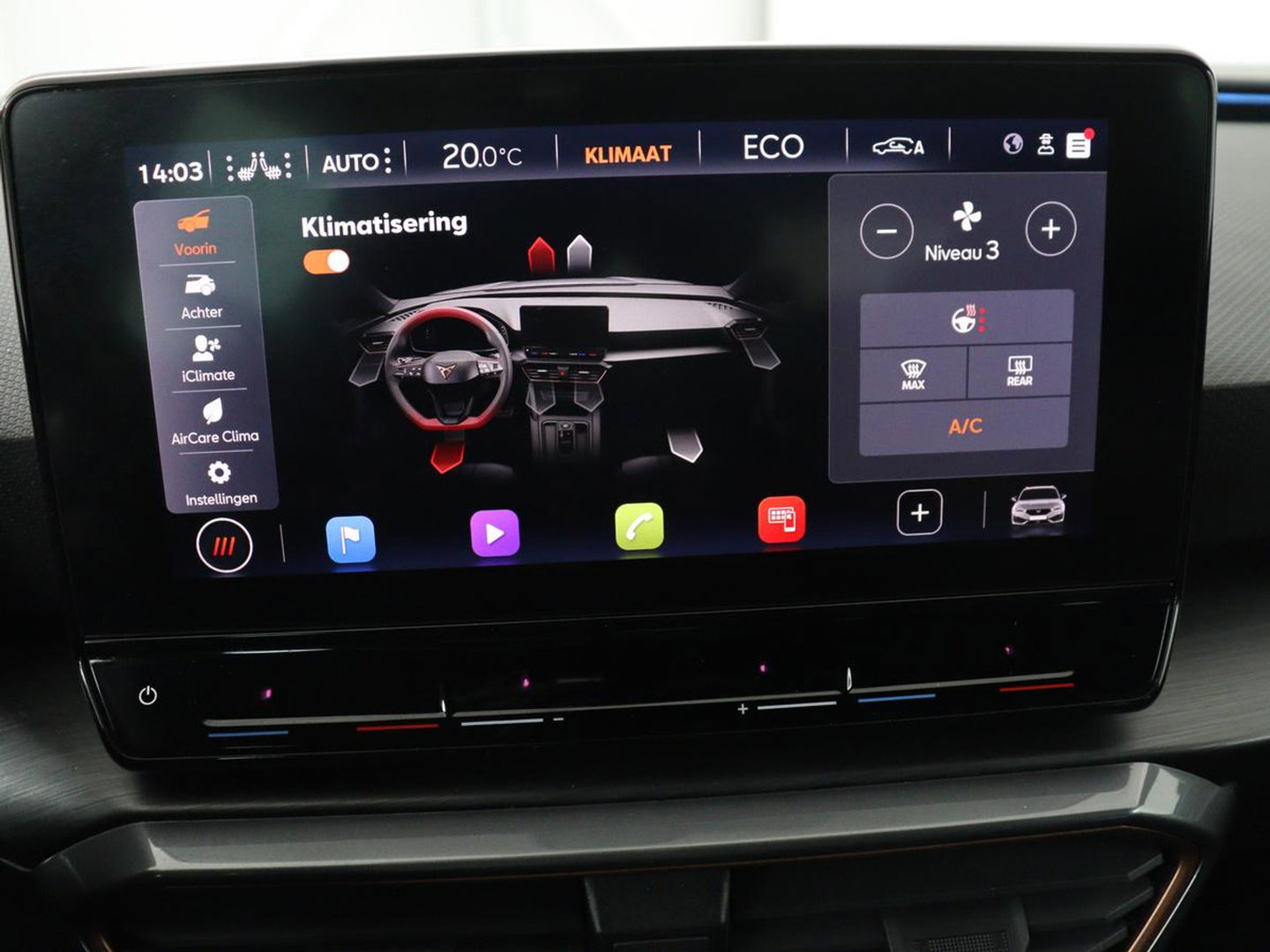 CUPRA Leon 1.4 eHybrid VZ Copper Edition | 245pk | Panoramadak | Stoelverwarming | Camera | Adaptive cruise | Sportstoelen | Sfeerverlichting | Carplay | Navigatie | Keyless | Stuurverwarming | PHEV | Plug In