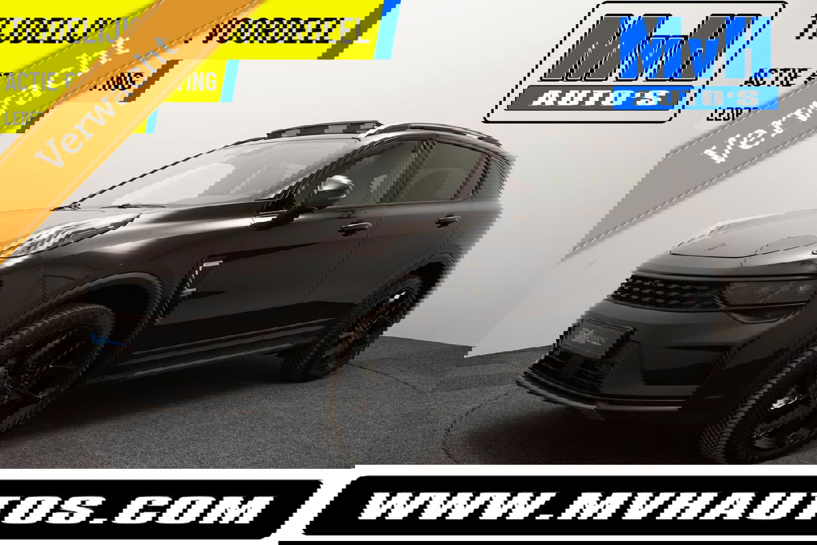 Lynk & Co 01 1.5 Hybride|FULL BLACK XL|ZWARTE.HEMEL|LEER|TREKH