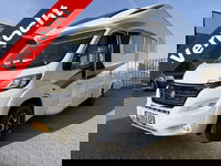 Knaus R22 Fiat 2.3 150 PK Automaat - Sun Ti 700 MEG Platinum Selection (Zeer mooie en complete half-integraal camper met enkele bedden!)