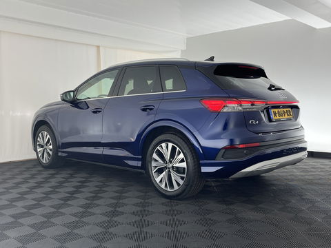 Audi Q4 e-tron 40 Advanced edition 77 kWh [ 3-Fase ] {SOH-92%} (INCL.BTW) Aut.*HEAT-PUMP | NAVI-FULLMAP | MATRIX-LED | KEYLESS | AUDI-SOUND |  DIGI-COCKPIT | DAB | CARPLAY | HEATED-SPORTSEATS | PRIVACYGLASS | CRUISE | 19''ALU*