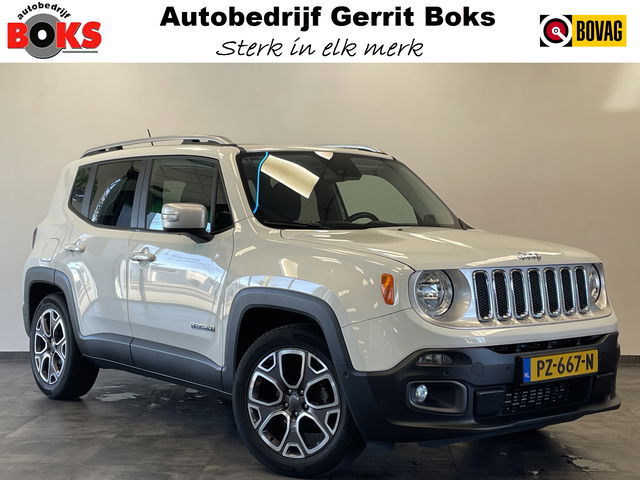 Jeep Renegade - 1.4 MultiAir Limited Cruise/Climate Navi Keyless Panoramadak Trekhaak NAP!