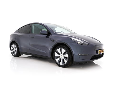 Tesla Model Y Long Range AWD 75 kWh [ 3-Fase-11kW ] {SOH-87%} (INCL-BTW) Aut. *PANO | AUTO-PILOT | LEATHER | NAVI-FULLMAP | MATRIX-LED | KEYLESS | CAMERA | DAB+ | HEATED-COMFORTSEATS | PRIVACY-GLASS | TOPVIEW |  19''ALU*