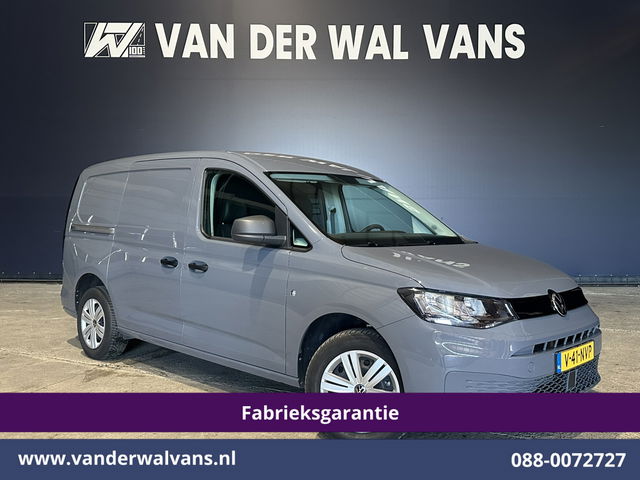 Volkswagen Caddy - Cargo Maxi 2.0 TDI 102pk L2H1 Fabrieksgarantie Euro6 Airco | Camera | Apple Carplay | Bumper in de kleur Android Auto, Zijdeur