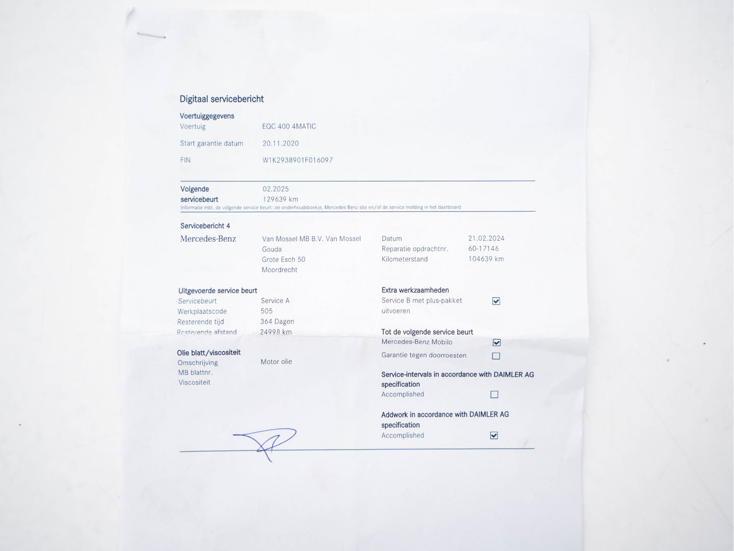 Mercedes-Benz EQC 400 4MATIC Business Solution Luxury 80 kWh {SOH-89%} (INCL.BTW) Aut.*LEATHER | FULL-LED | DISTRONIC | BLINDSPOT | HEATED-COMFORTSEATS | DIGI-WIDESCREEN | DAB+ | KEYLESS | AMBIENTLIGHT | NAVI-FULLMAP | ECC | PRIVACY-GLASS | PDC | 20''ALU*