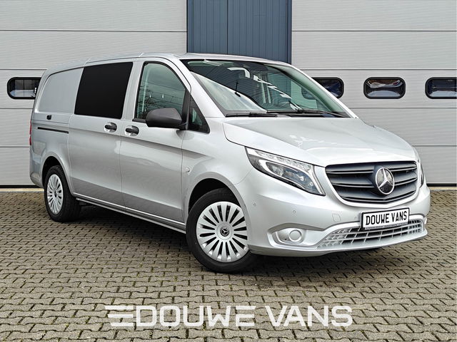 Mercedes-Benz Vito - 119 L2 4MATIC Automaat LED 5 Pers. Stoelverwarming Standkachel Dubbel Cabine Trekhaak 2500 kg.