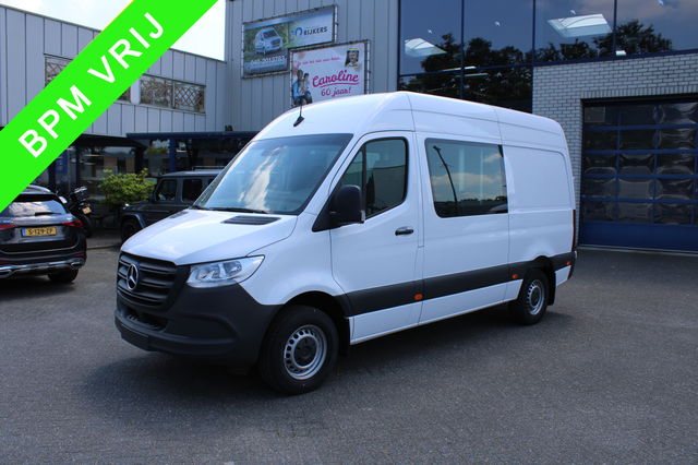Mercedes-Benz Sprinter - 317 CDI L2H2 DC 3500 kg trekhaak, MBUX met camera, Geveerde stoel
