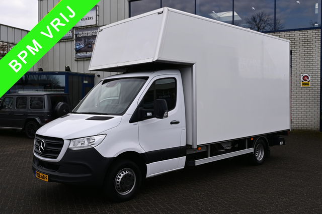 Mercedes-Benz Sprinter - 516 CDI L3 Bakwagen met Dhollandia laadklep Geveerde stoel, Zijdeur, 430x213x245 cm