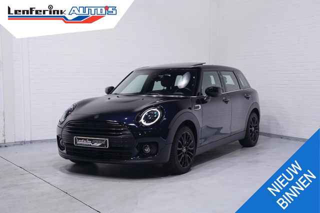 MINI Clubman - Mini 2.0 Cooper D Business Edition 1e eigen. NAP lederen bekleding DAB-ontvangst aplle-carplay Panodak sportstoelen stoelverwarming comfort-pack verwarmde-voorruit key-less entry and startled-verlichting bleutooth cruise-controle climate-controle 17"-lmv