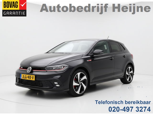 Volkswagen Polo - GTI 2.0 TSI 210PK DSG STOELVERW VIRTUAL/IQ-LED/CARPLAY FABRIEKS GARANTIE