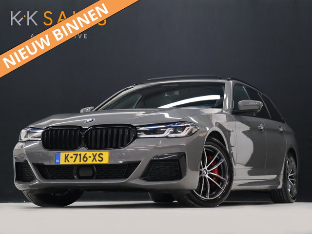 BMW 5 Serie - Touring 530e High Executive M Sport [TREKHAAK UITKLAPBAAR, SCHUIFKANTELDAK, MEMORY SEATS, ADAPTIVE CRUISE CONTROL, APPLE CARPLAY, ANDROID AUTO, HARMAN/KARDON, HUD, 360 CAMERA, NIEUWSTAAT]