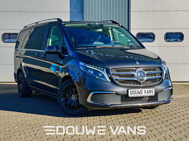 Mercedes-Benz V-Klasse - V300 L2 9G-Tronic Automaat MBUX Apple Carplay Burmester 2zits. Dubbel Cabine Mogelijk 360° Camera BPM Vrij