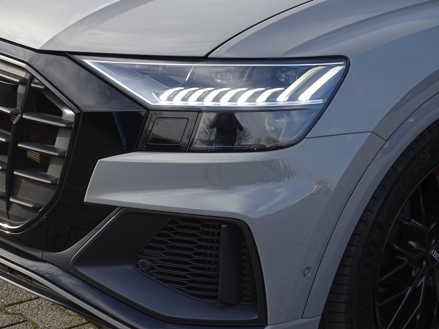 Audi Q8 60 TFSIe 462PK Quattro / Audi Exclusive / Nardo grey / 360°