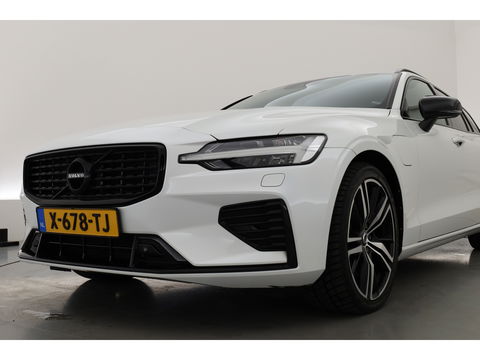 Volvo V60 T8 Recharge R-Design | Memory Seats | Pilot Assist | H&K Audio | Stoel- Stuurverw. | Elek. Trekhaak | Nav + CarPlay