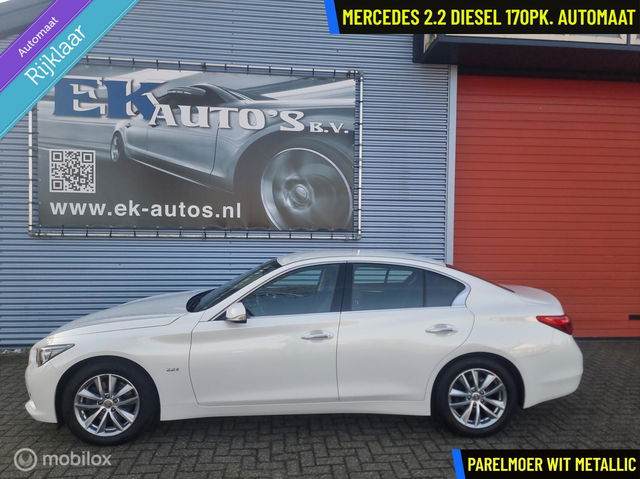 Infiniti Q - Q50 2.2d Sport 170pk Automaat Mercedes techniek..