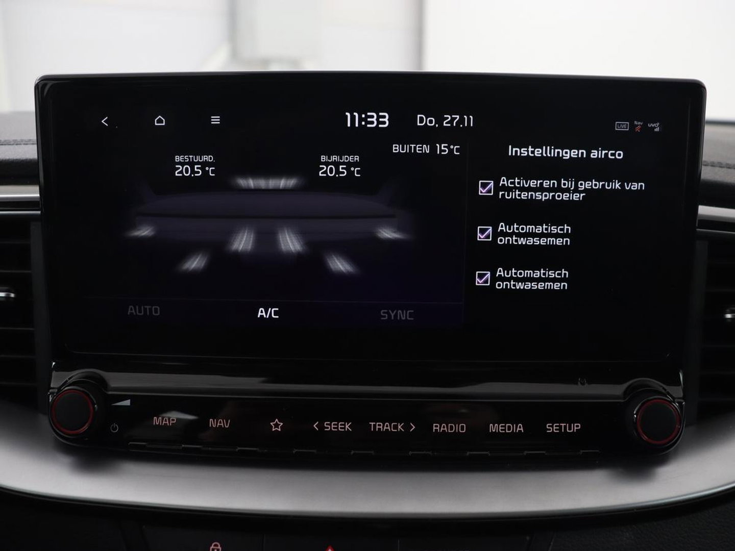 Kia Xceed 1.6 GDi PHEV ExecutiveLine | Stoelventilatie | Leder | Adaptive cruise | Camera | Memory | Achterbankverwarming | Full LED | Keyless | Stuurverwarming | Navigatie | Plug In