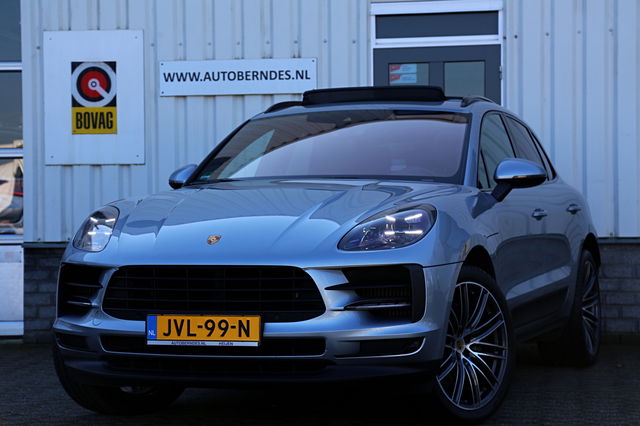 Porsche Macan - 3.0S 4WD 354PK*Perfect Porsche Onderh.*Pano/PASM Luchtvering/Sportuitlaat/Pano/Bose/Sport Chrono/Sportstuur/Stoelverw.V+A/Stuurverw./Stoelkoeling/Camera/Memorie/Dodehoek/Elek. Klep/21 inch LM*