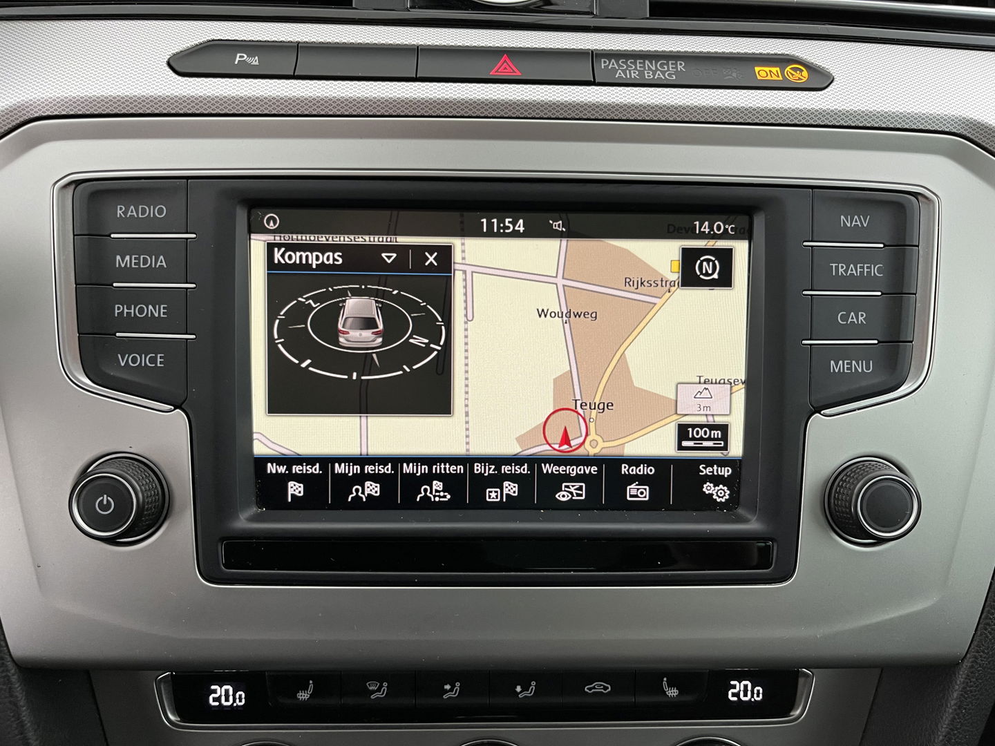 Volkswagen Passat Variant 2.0 TDI Comfortline *FULL-LED | ADAPTIVE-CRUISE | ERGONOMIC-COMFORTSEAT | HEATED-SEATS | PARKPILOT |  NAVI-FULLMAP | KEYLESS | PRIVACYGLASS | ECC | TOWBAR | 17''ALU*