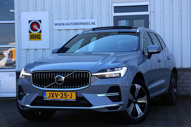 Volvo XC60 - 2.0 T6 350PK Plug-in hybrid AWD Plus Bright*Long Range*Perfect Volvo Onderh.*Pano/Leder Sportstoelen/Stoelverw./Stuurverw./DAB/LED/Camera/Parkeersens.V+A/19 inch LM*