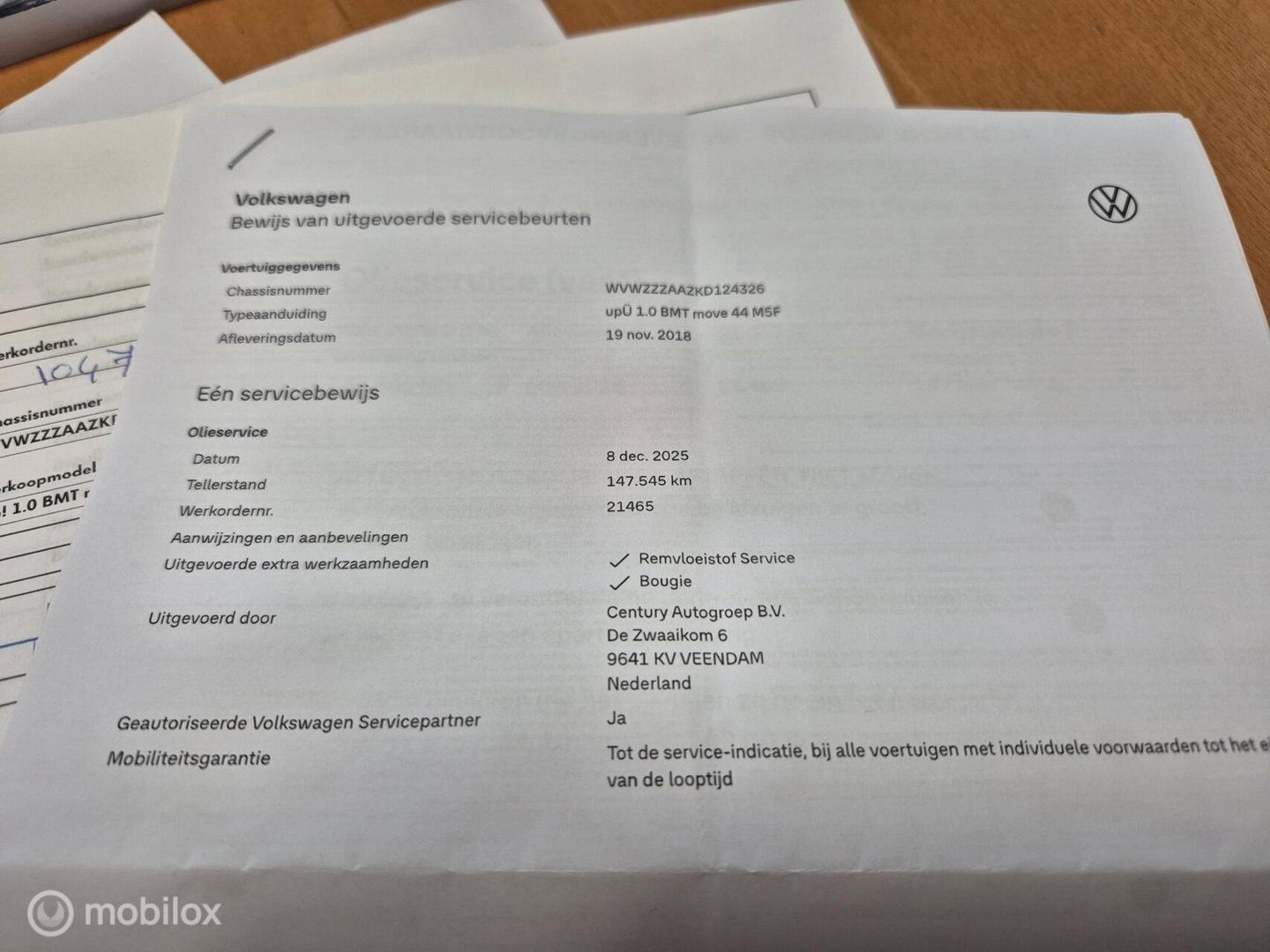 Volkswagen up! 1.0 | Camera, Cruise, Dealer onderhouden, NAP