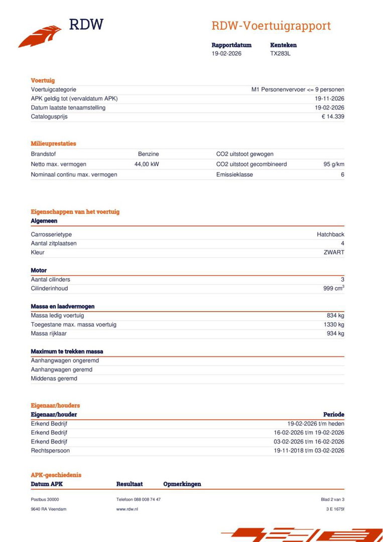 Volkswagen up! 1.0 | Camera, Cruise, Dealer onderhouden, NAP