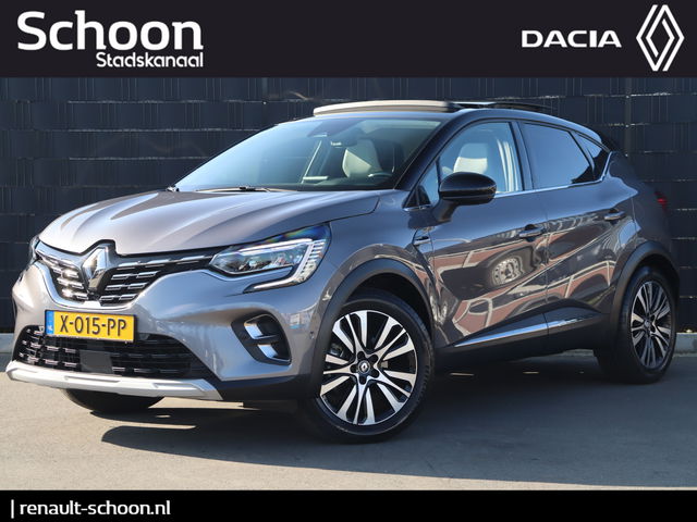 Renault Captur - 1.6 E-Tech full hybrid 145 iconic HEV | Adap. Cruise | Pano | Leder | Afn. Trekhaak | Bose | Stoel-/Stuurverwarming