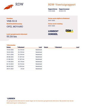 Opel Movano 2.3 Turbo L2H2 DC AIRCO / CRUISE CONTROLE / NAVI / CARPLAY / WERKPLAATS / KASTEN