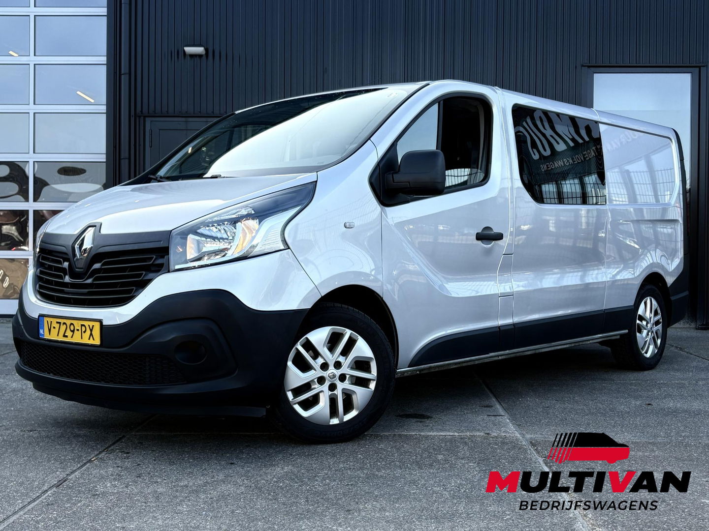 Renault Trafic 1.6 dCi T29 L2H1 DC Comfort | Marge | 6-persoons | Velgen |