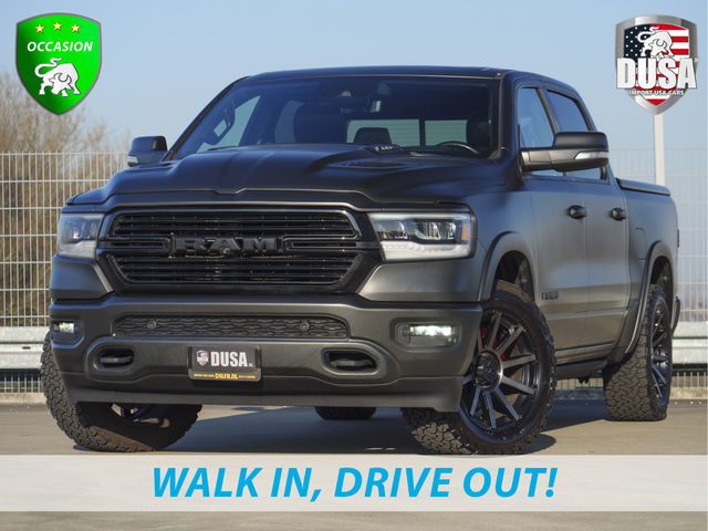 Dodge Ram 1500 - | Laramie | 5.7 V8 | 4x4 | Crew Cab Guerrilla Exhaust | LPG | Deksel | Wrap | XD Wheels | Calipers