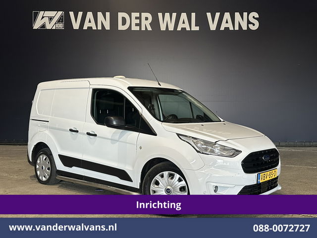 Ford Transit Connect - 1.5 EcoBlue 100pk L1H1 Inrichting Euro6 Airco | Cruisecontrol | Verwarmde Voorruit Sidebars, Parkeersensoren