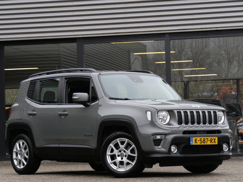 Jeep Renegade 1.3T LIMITED/ AFN. TREKHAAK/ CARPLAY/ PDC V+A/ ALL-SEASON BANDEN