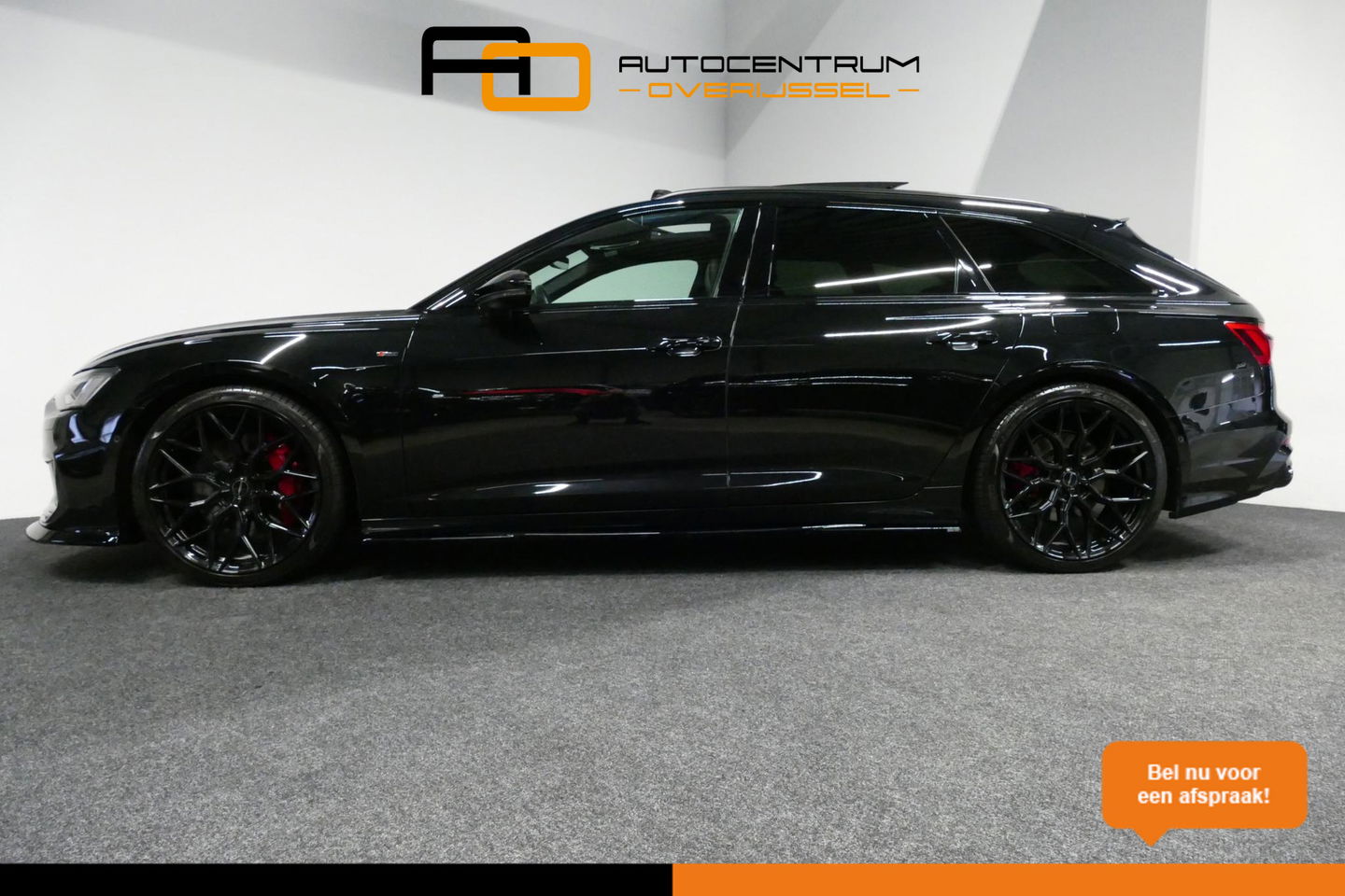 Audi A6 Avant 55 TFSI e quattro S Competition / S-Line / S6 Diffuser / Maxton Design Bodykit V.2 / Panoramadak / Elektr. verstelbare voorstoelen (links met memory) / Matrix LED / Ambienteverlichting / Apple Carplay - Android Auto / Trekhaak (zwenkbaar) / Stoelver