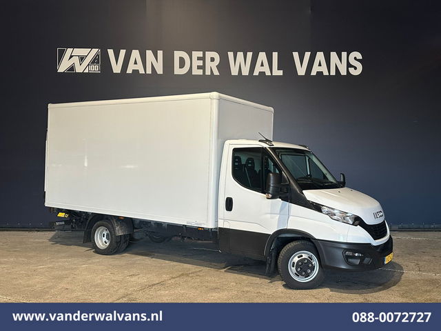 Iveco Daily - 35C16 157pk Bakwagen Laadklep Dubbel Lucht Euro6 Airco | bijrijdersbank