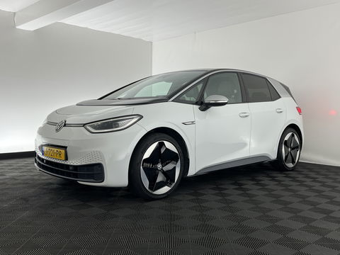 Volkswagen ID.3 First Max 58 kWh [ 3-Fase-11kW ] {SOH-89%} (INCL-BTW) *HEATPUMP | PANO | HEAD-UP | ADAPTIVE-CRUISE | IQ-LIGHTS | BLINDSPOT | CAMERA | KEYLESS | MICROFIBRE | AMBIENTLIGHT | NAVI-FULLMAP | DAB+ | ECC | HEATED-SPORTSEATS | DIGI-COCKPIT |